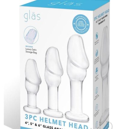 Glas Helmet Head Anal Training Kit